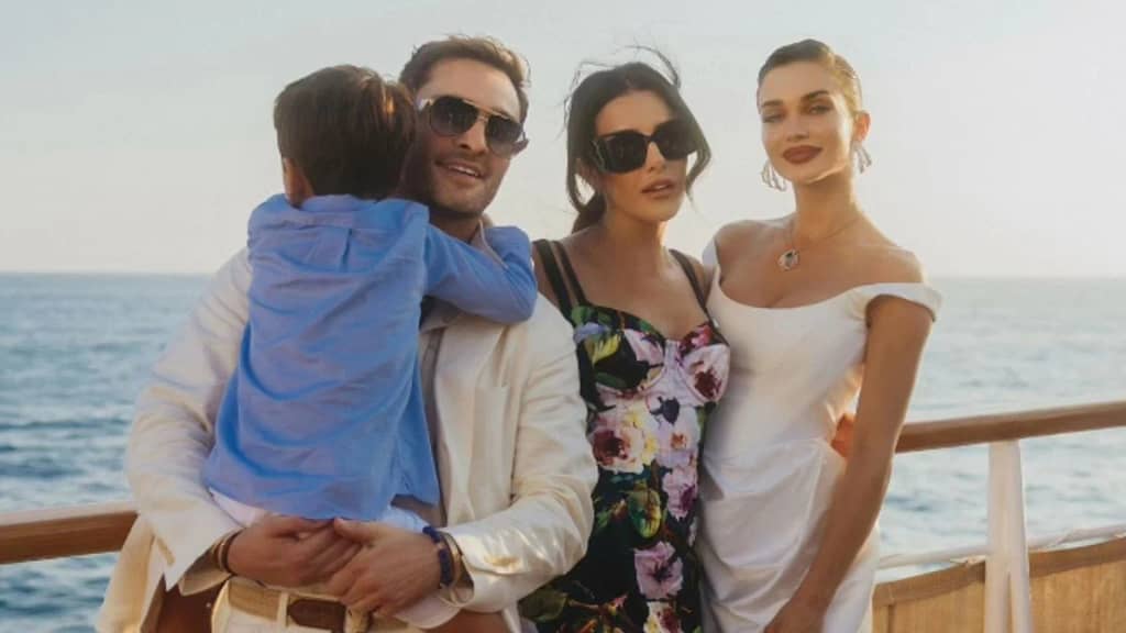 Amy Jackson Ed Westwick wedding